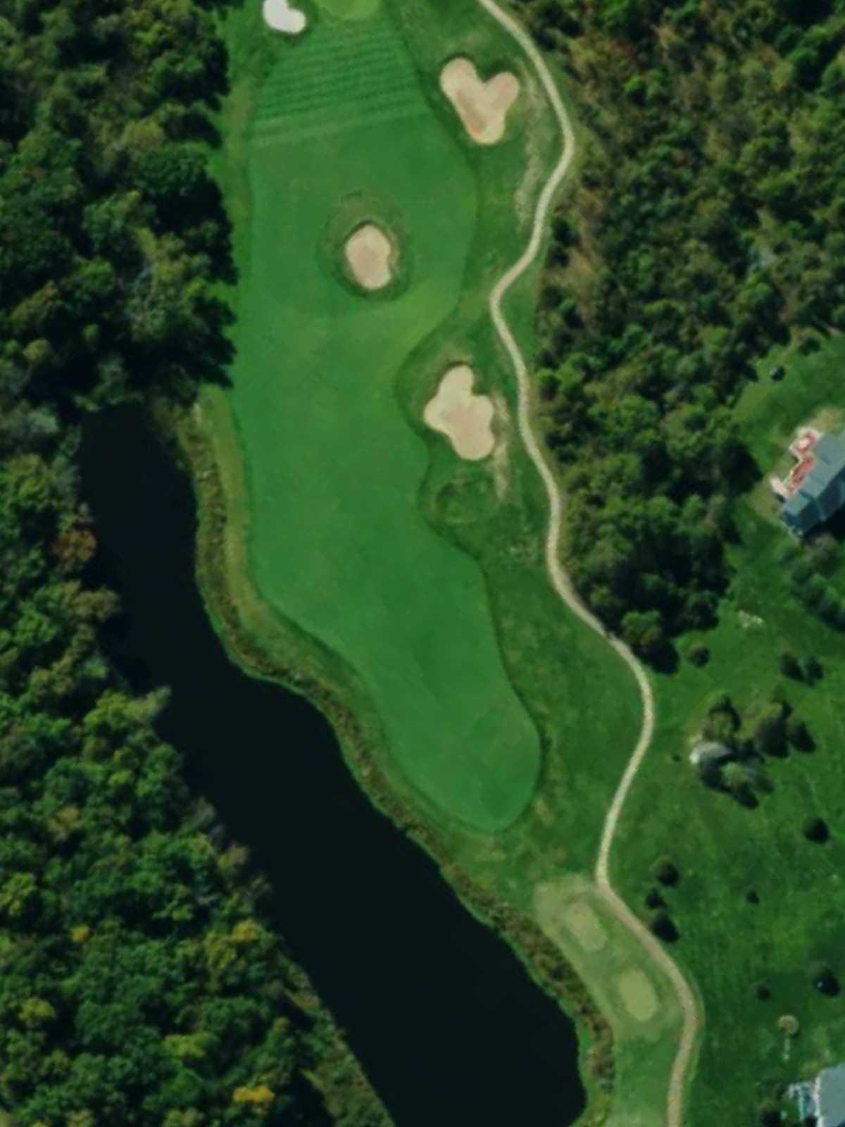 Hole 13 satellite