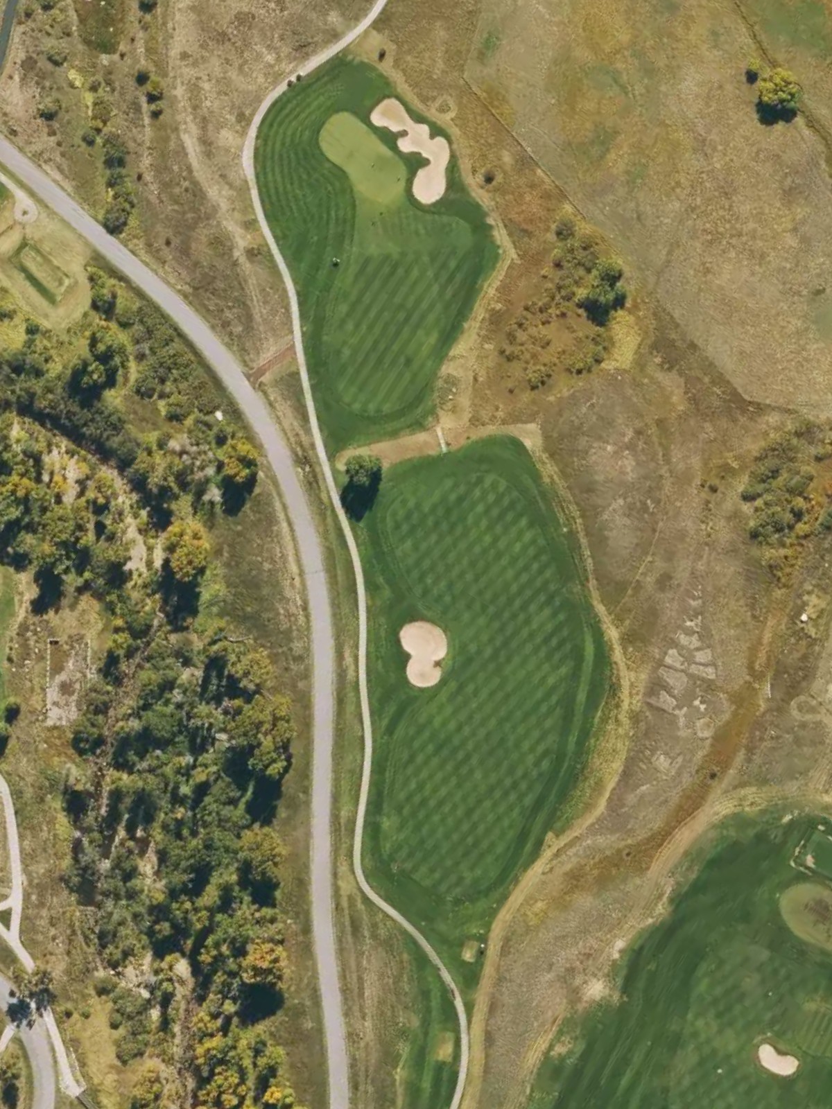 Hole 1 satellite