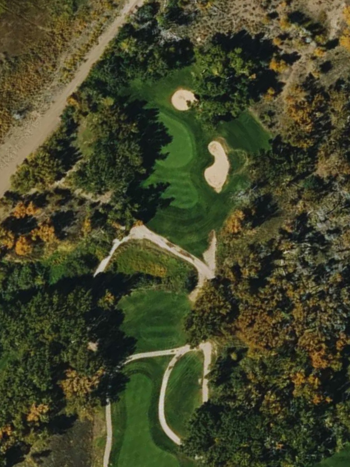 Hole 13 satellite
