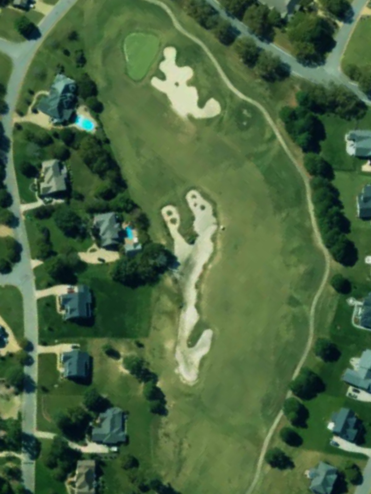 Hole 8 satellite