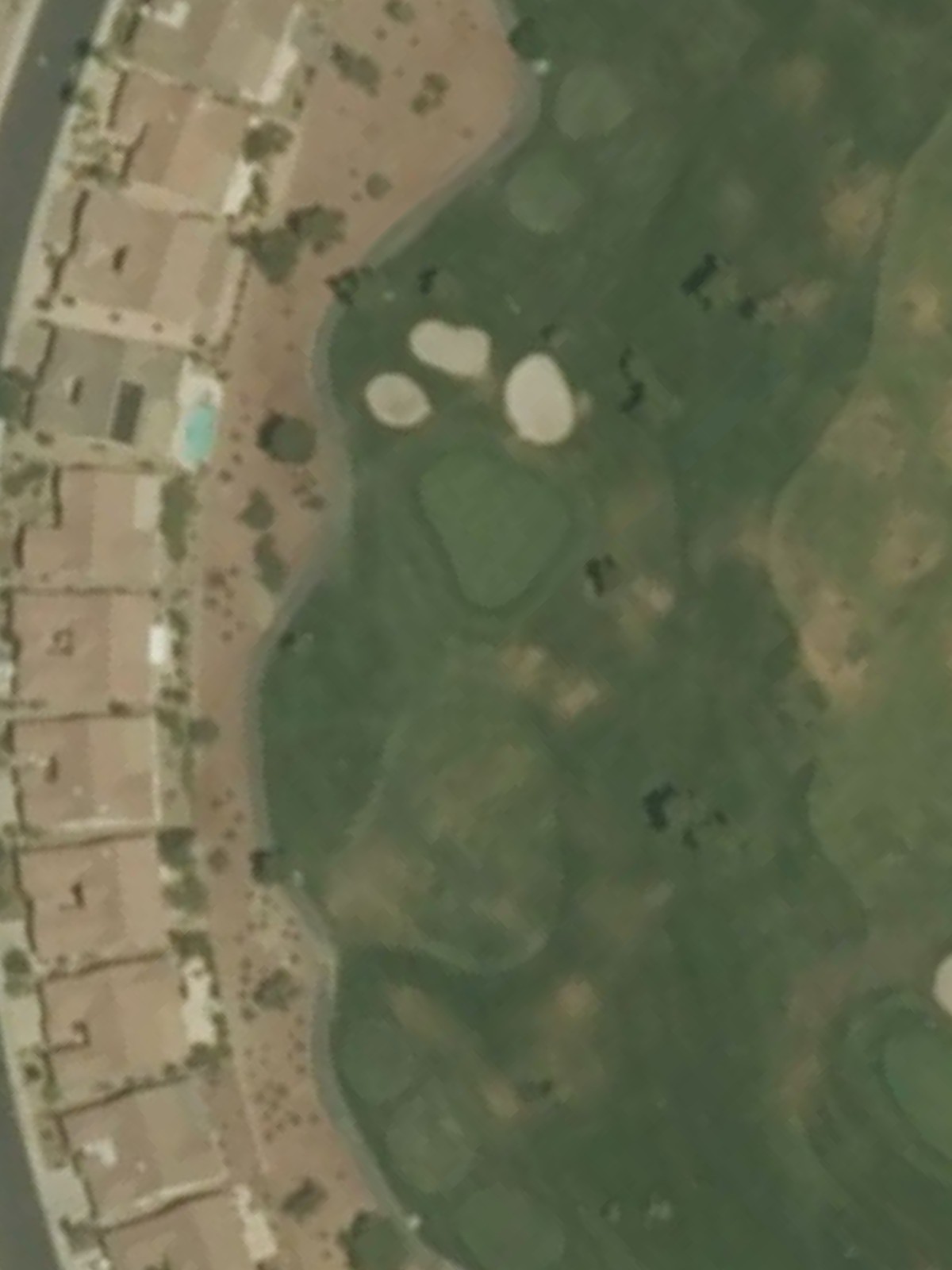 Hole 13 satellite