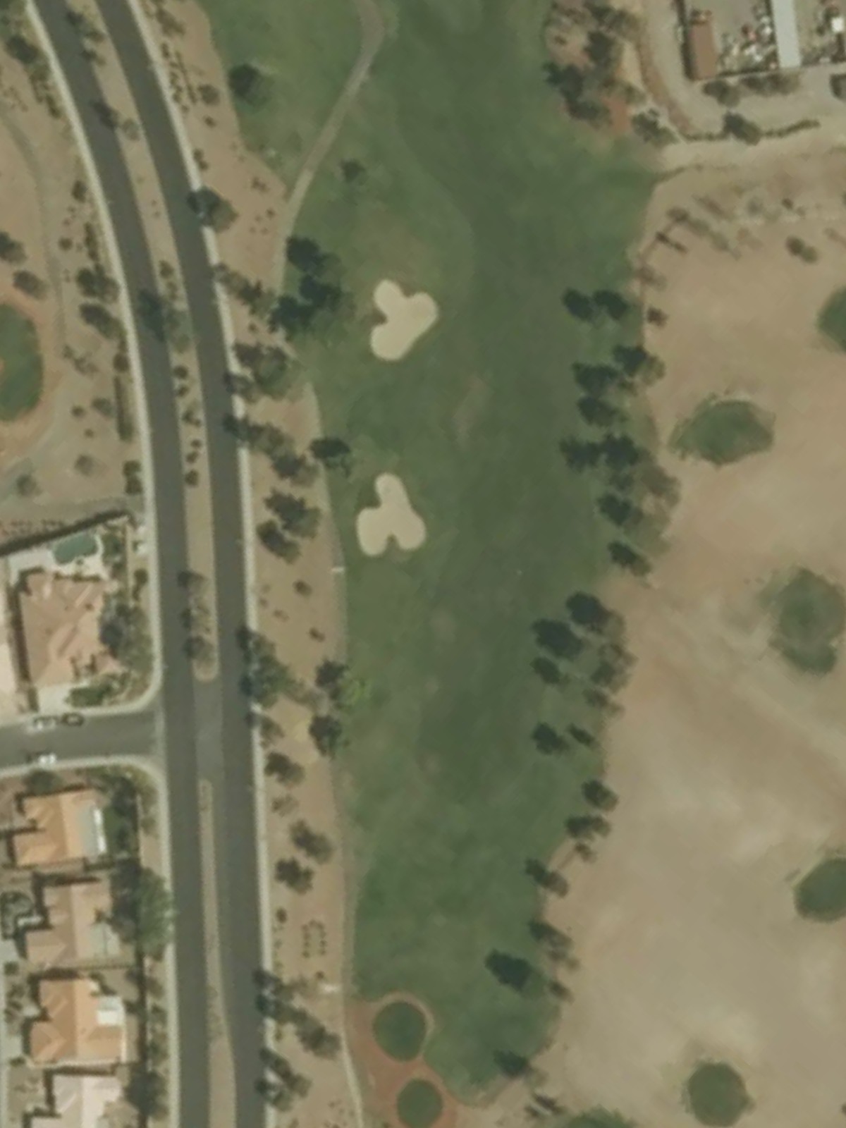 Hole 1 satellite