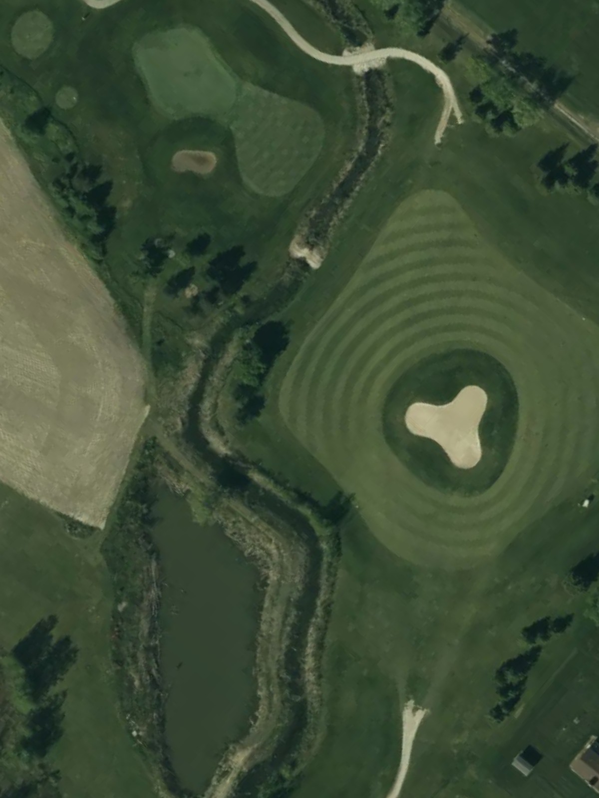 Hole 2 satellite