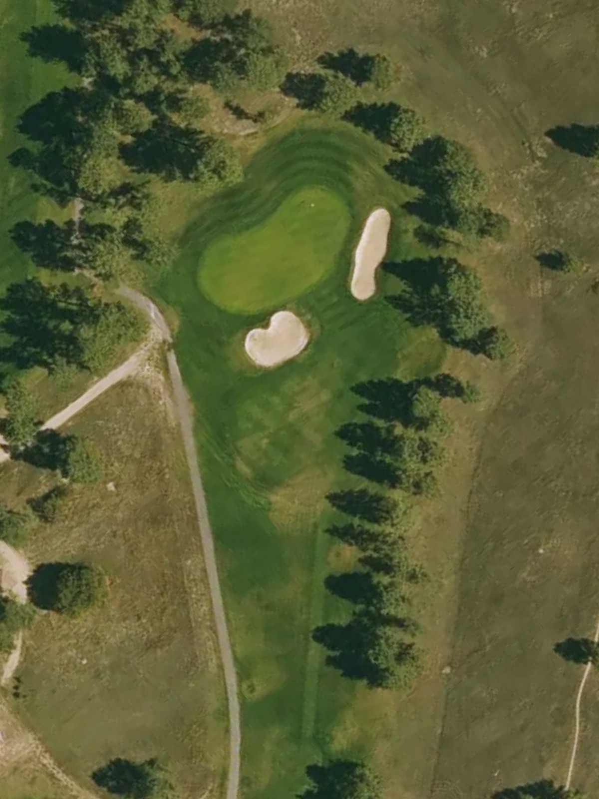 Hole 13 satellite
