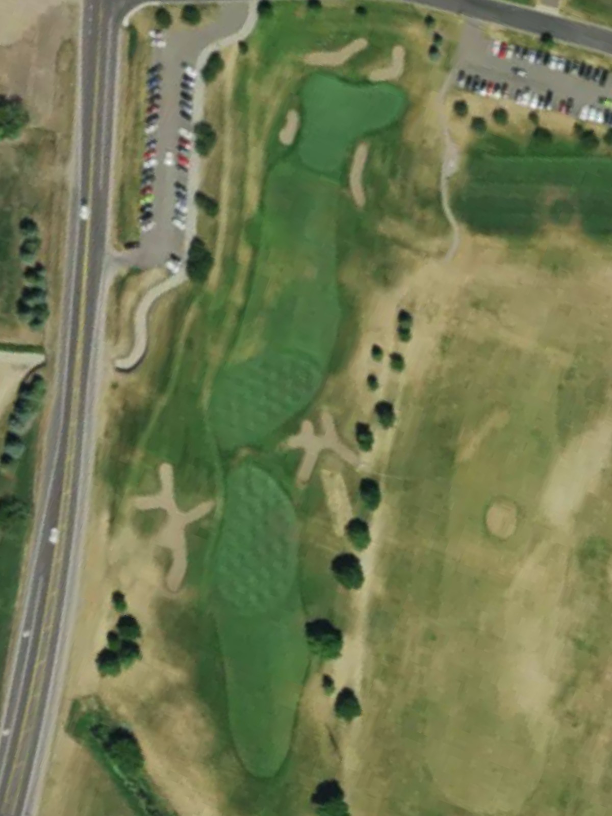 Hole 18 satellite