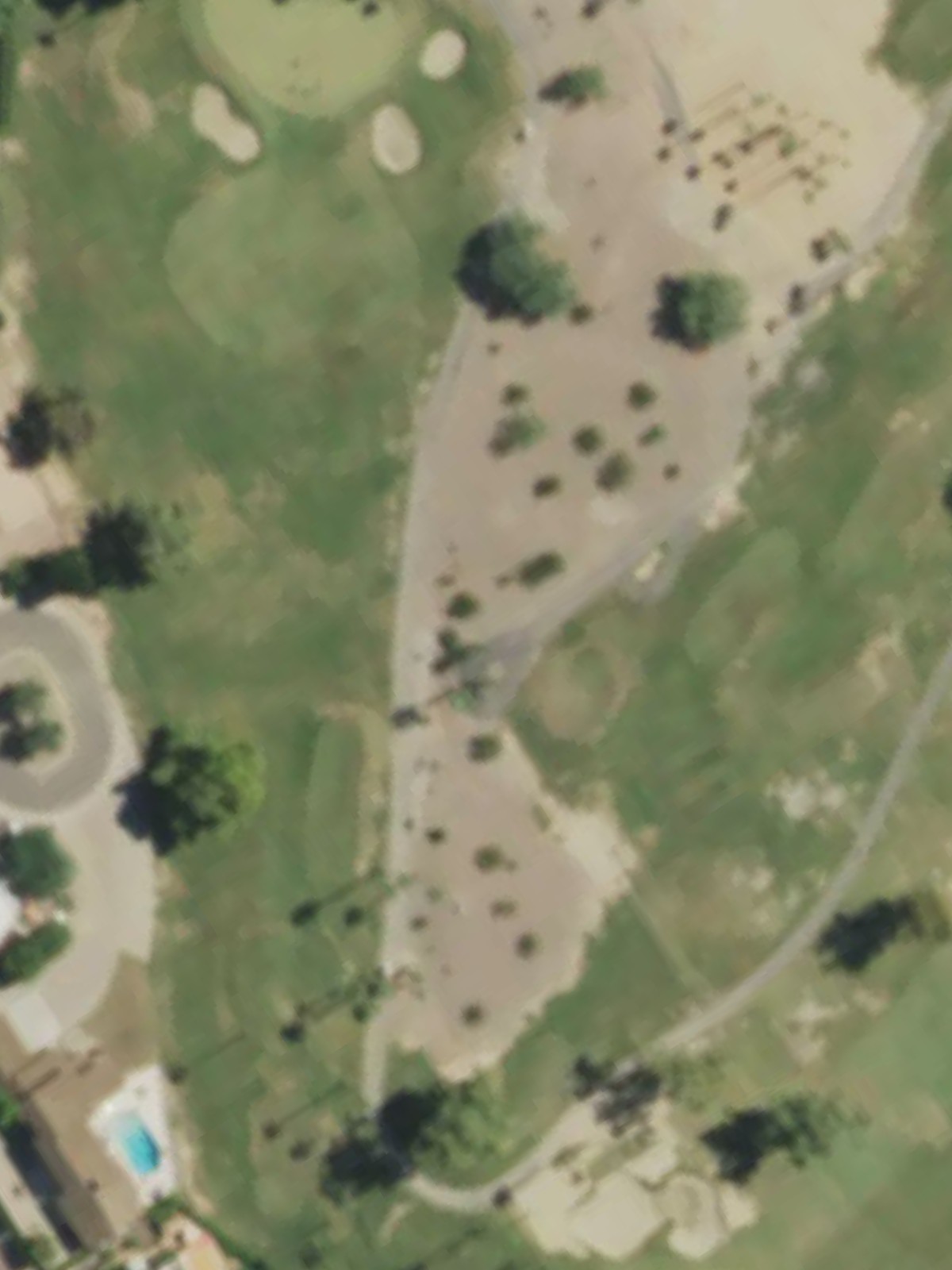 Hole 13 satellite
