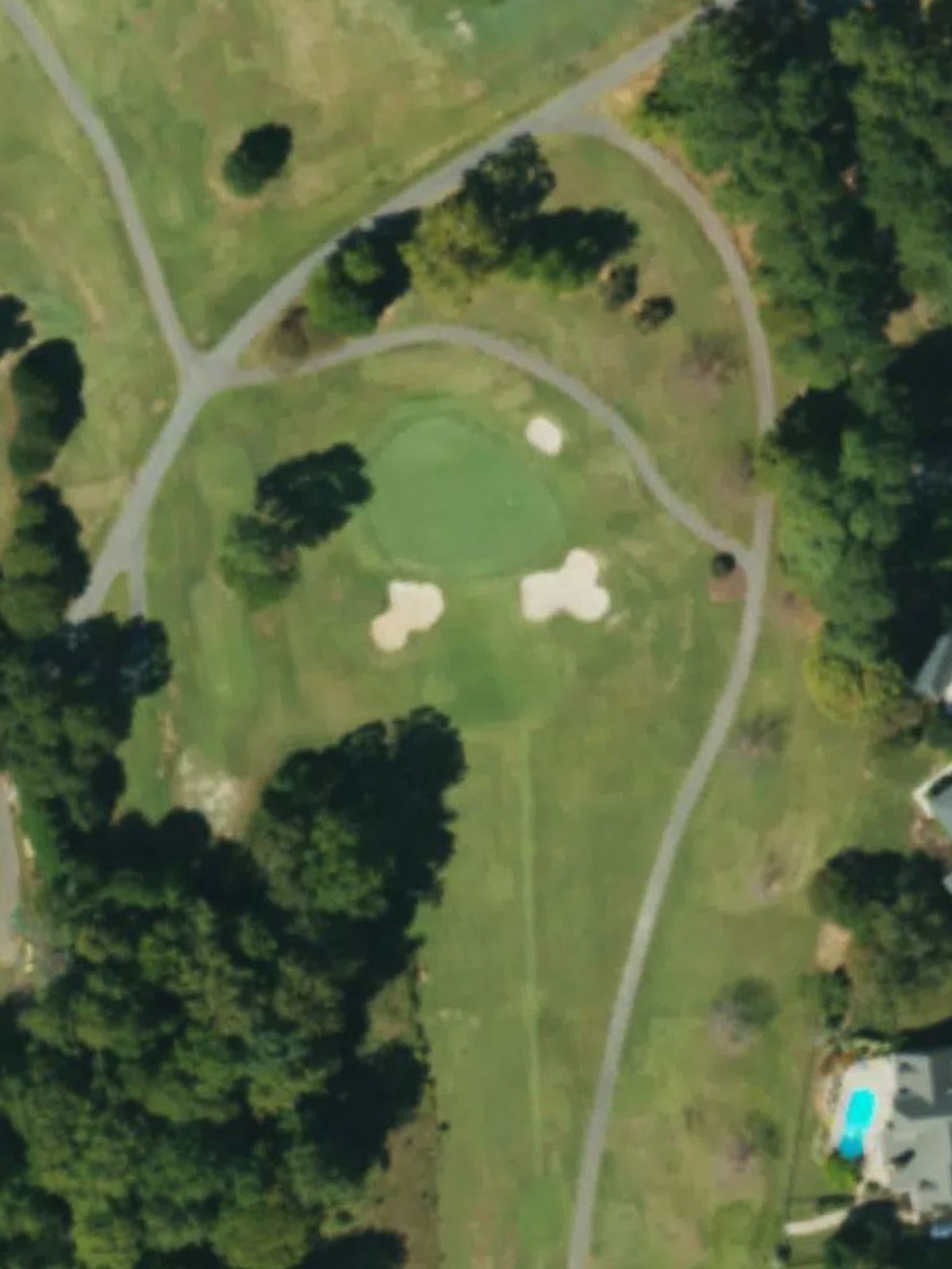 Hole 8 satellite