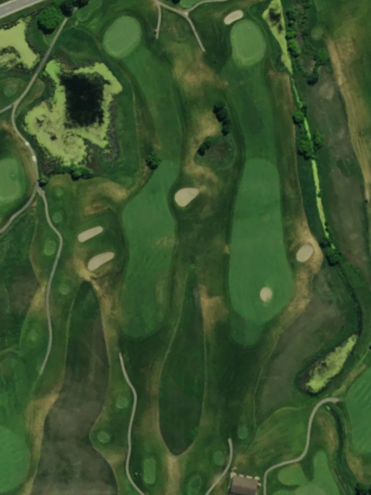 Hole 1 satellite