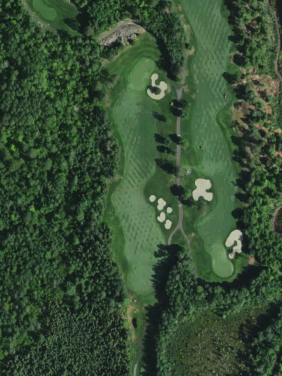 Hole 13 satellite