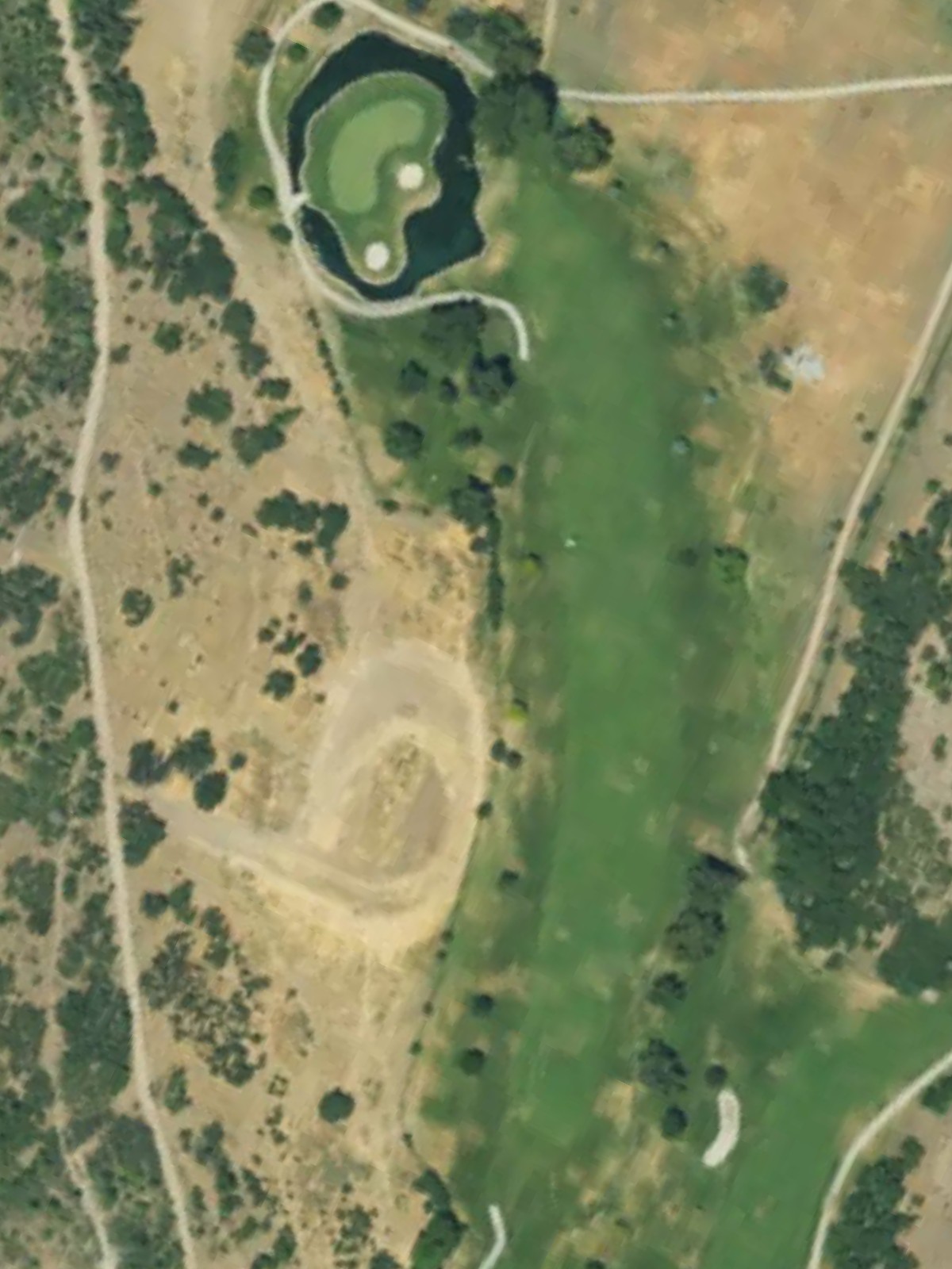 Hole 18 satellite