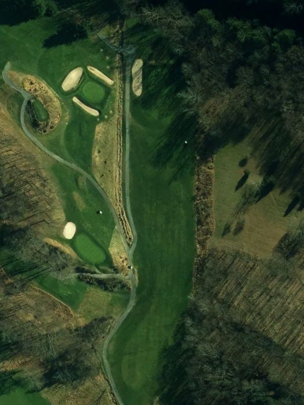 Hole 13 satellite