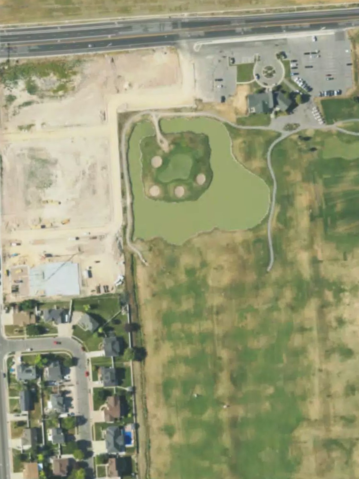 Hole 18 satellite