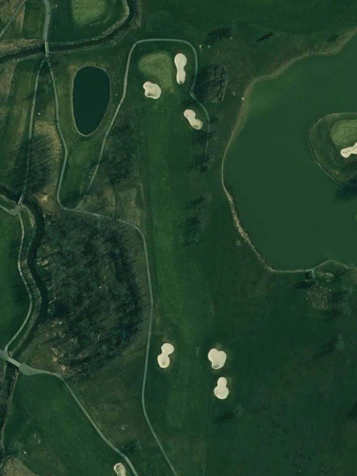 Hole 1 satellite