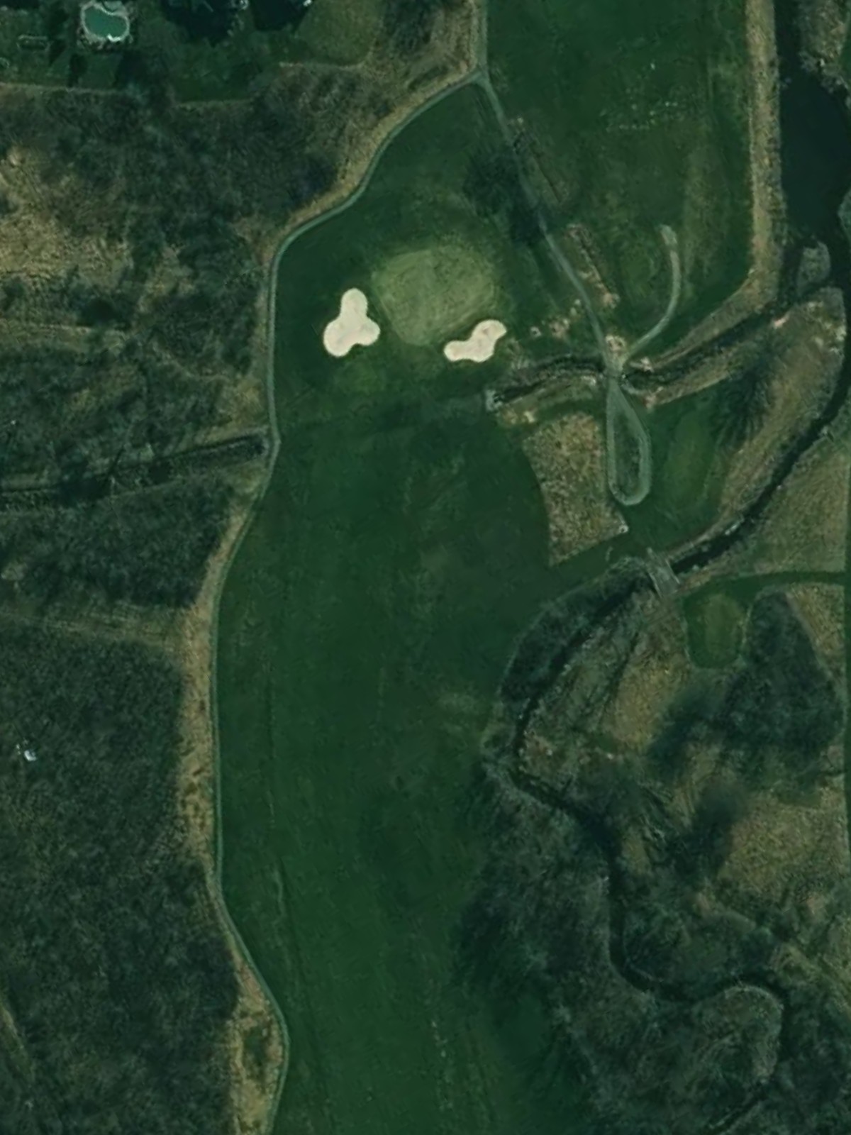 Hole 13 satellite