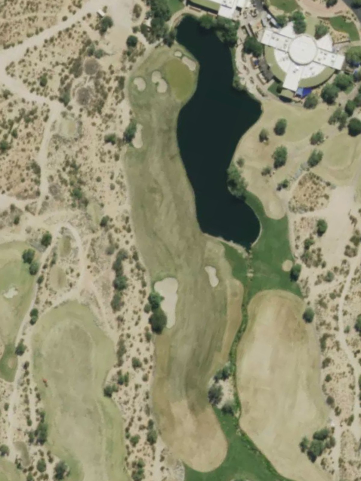 Hole 18 satellite