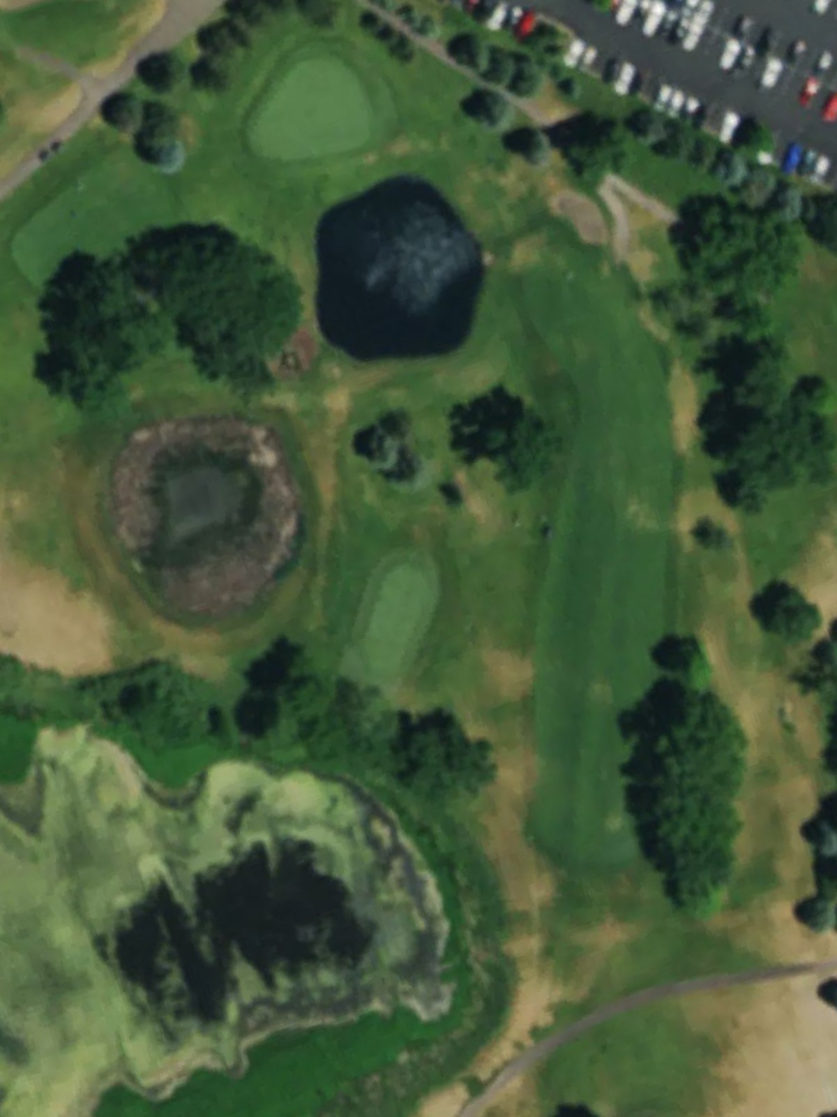Hole 18 satellite