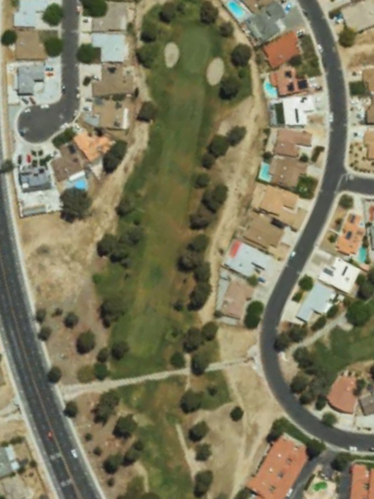 Hole 1 satellite