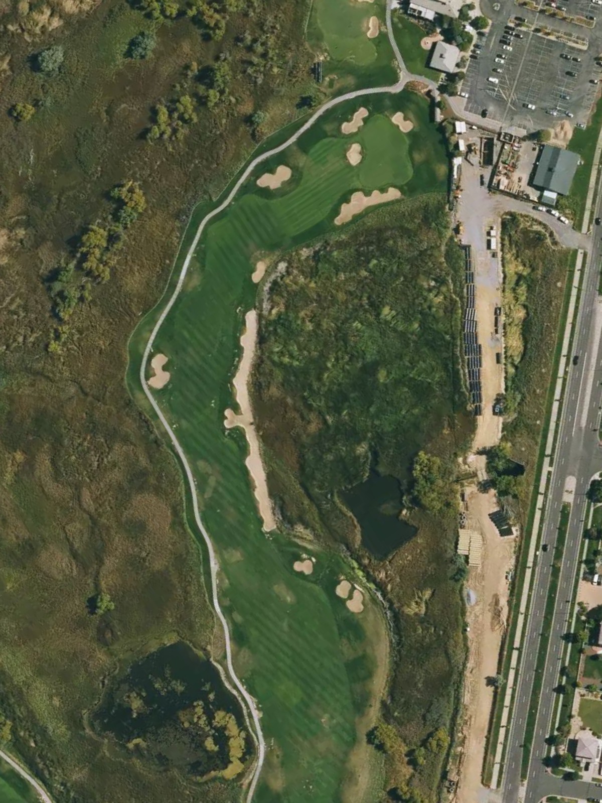 Hole 18 satellite