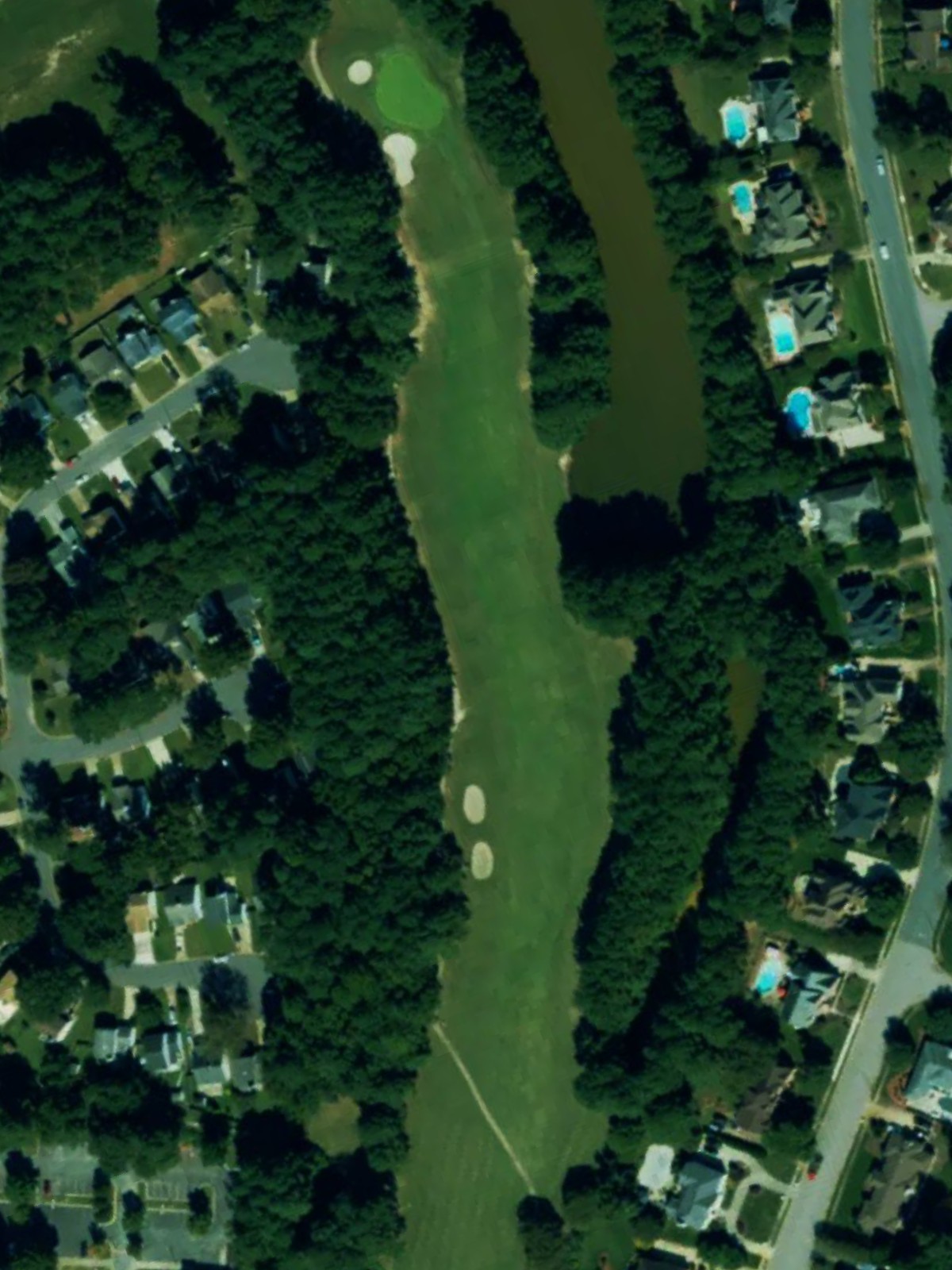 Hole 1 satellite