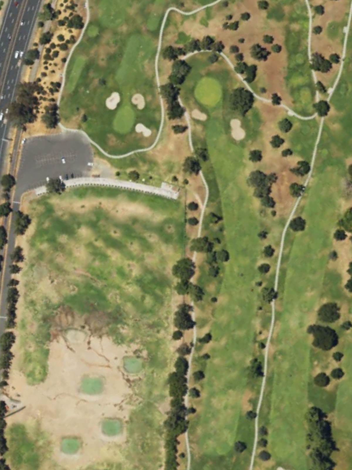 Hole 1 satellite