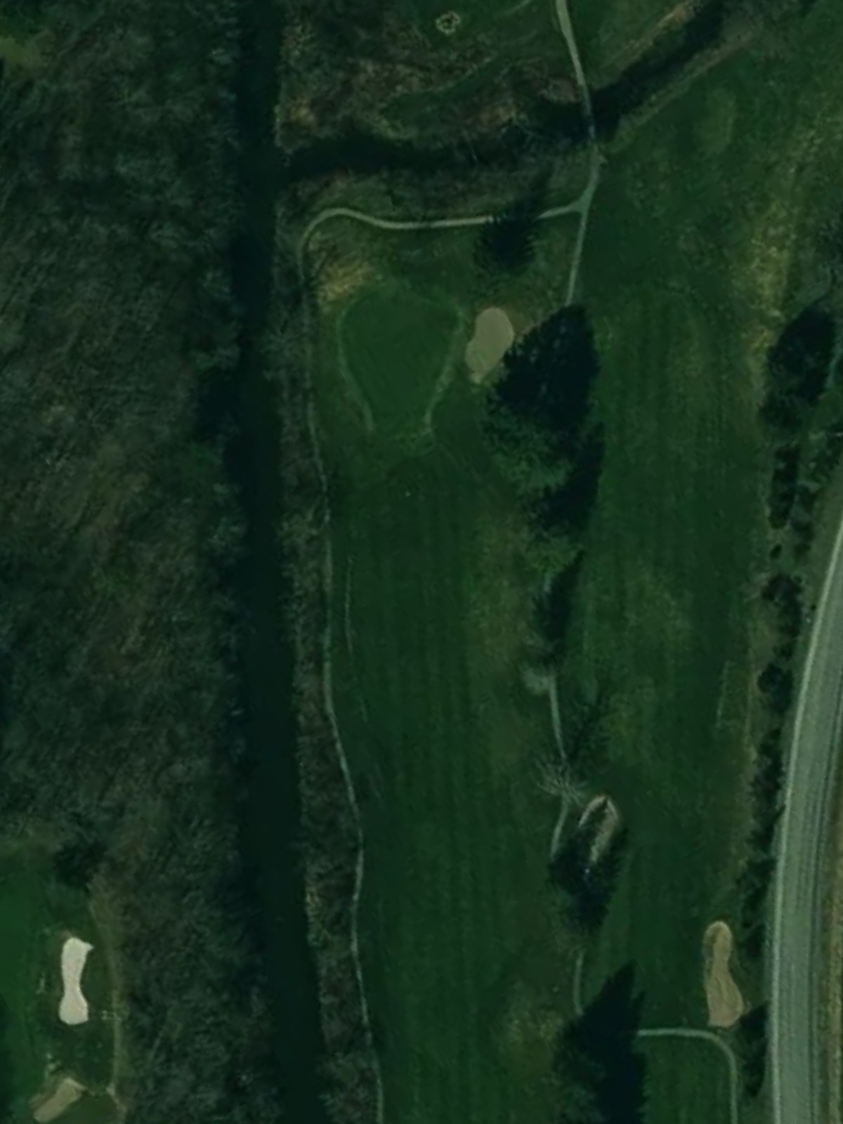 Hole 1 satellite