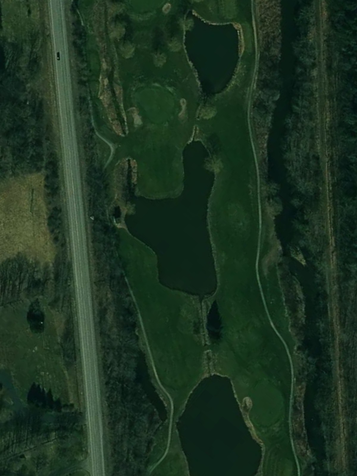 Hole 13 satellite