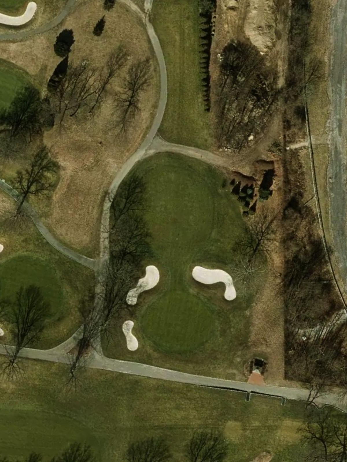 Hole 13 satellite
