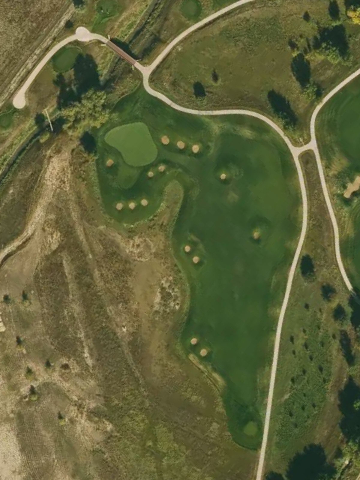 Hole 13 satellite