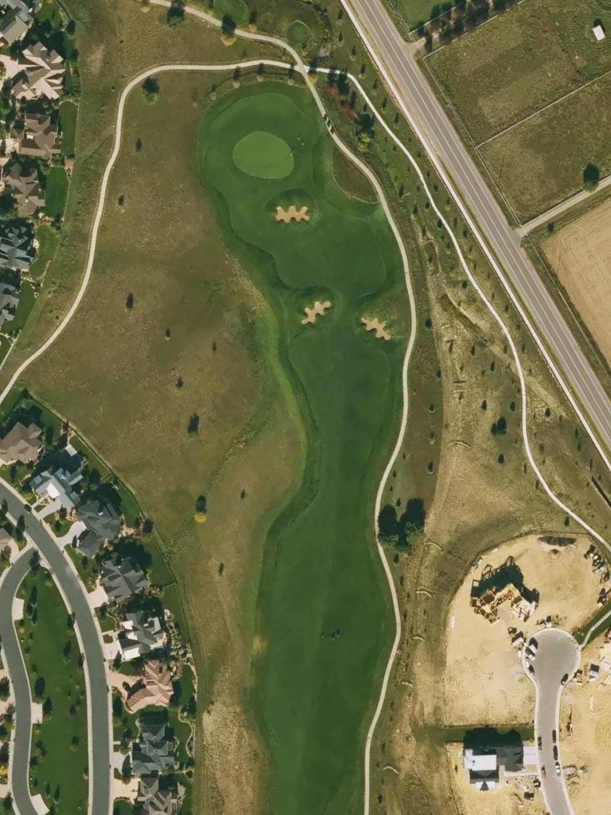 Hole 5 satellite