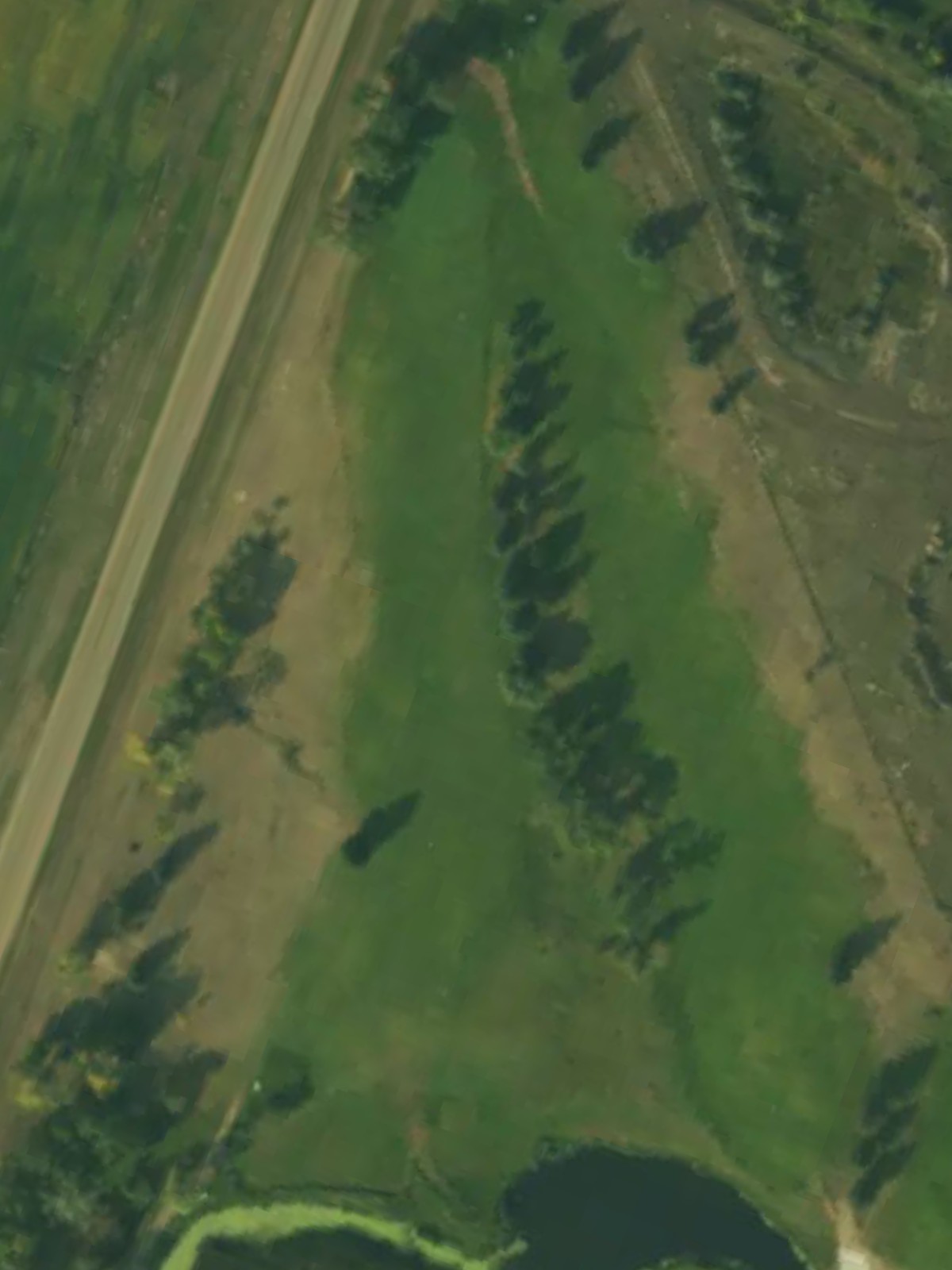 Hole 1 satellite