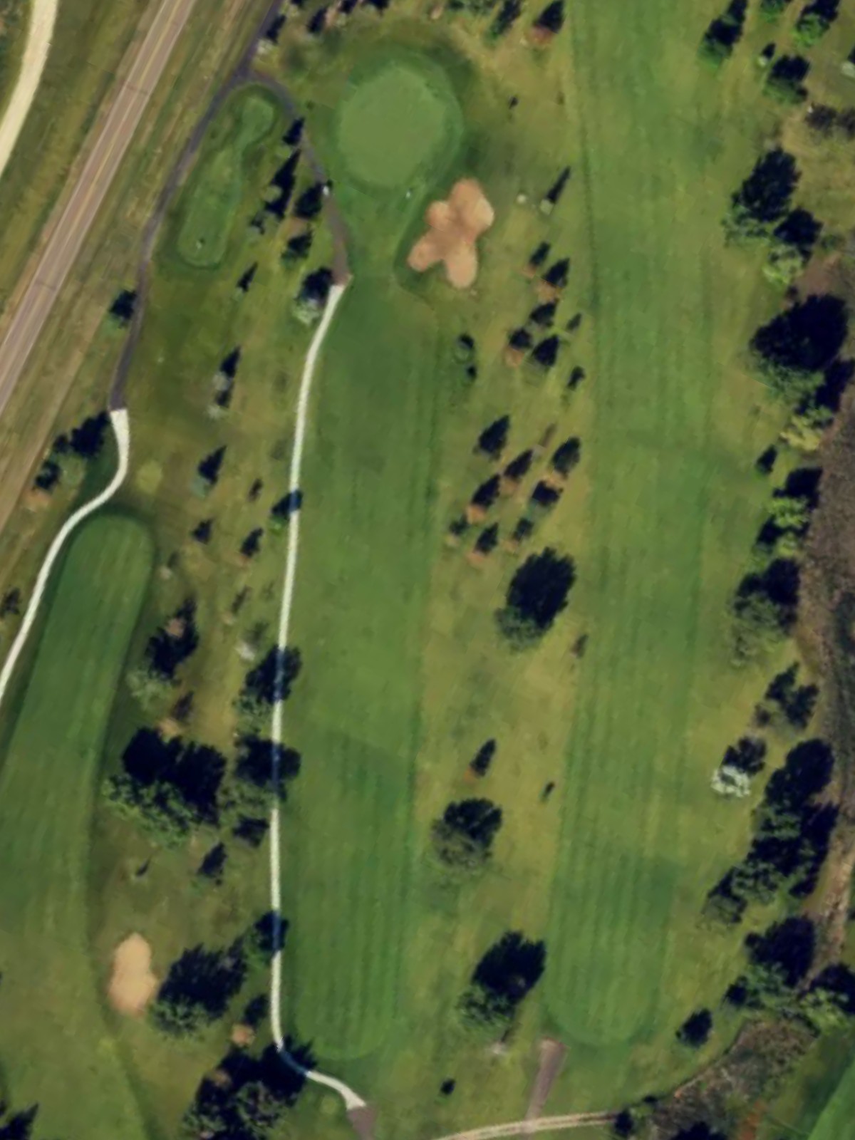 Hole 1 satellite