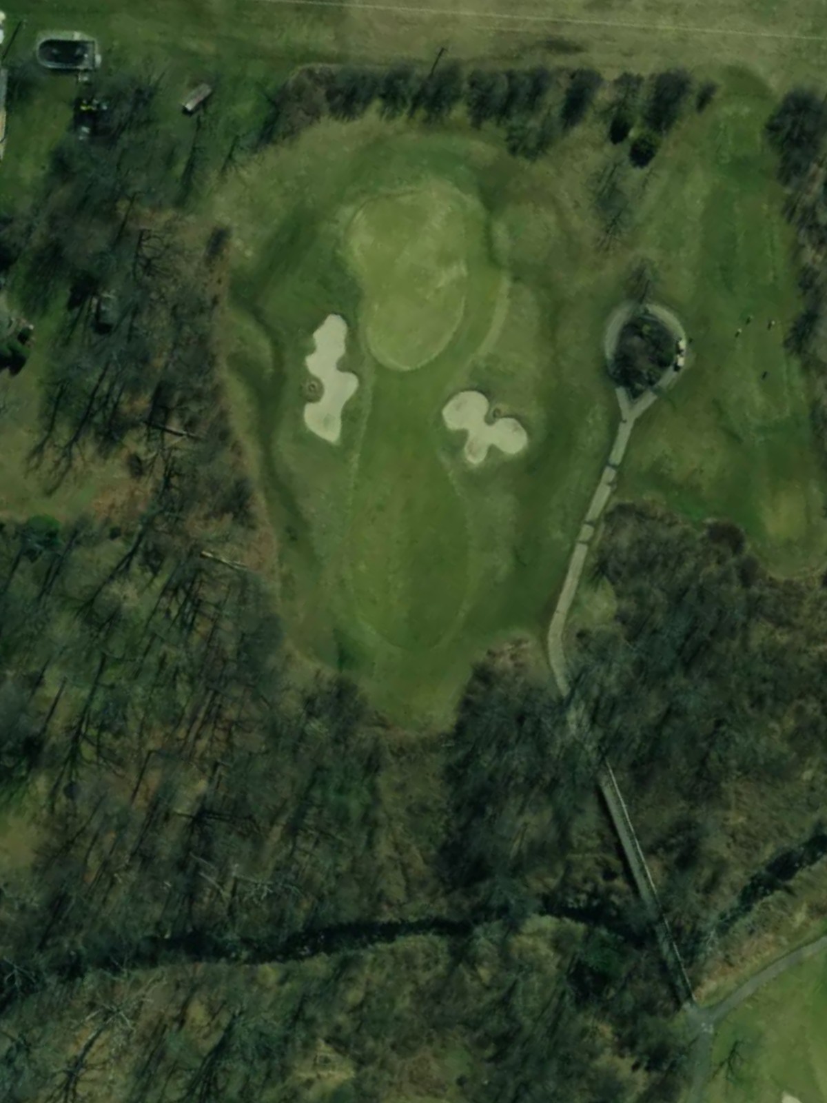 Hole 13 satellite