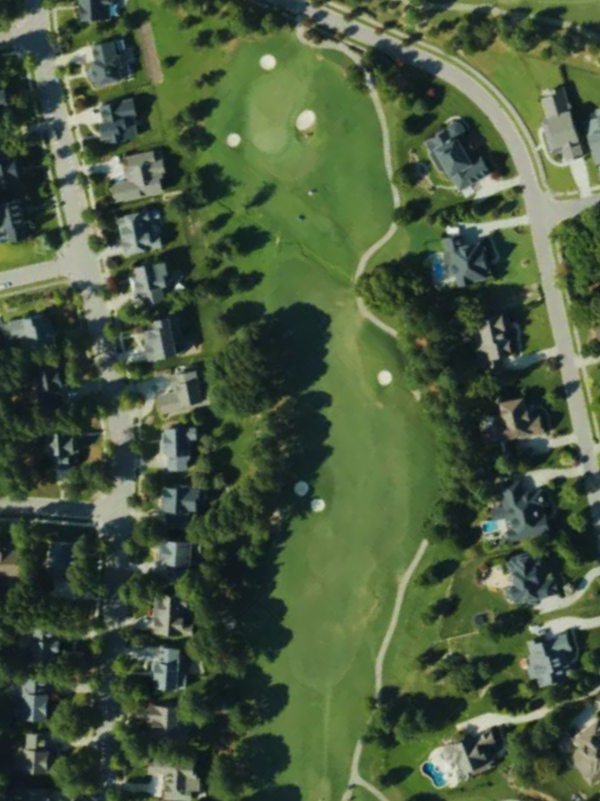 Hole 13 satellite