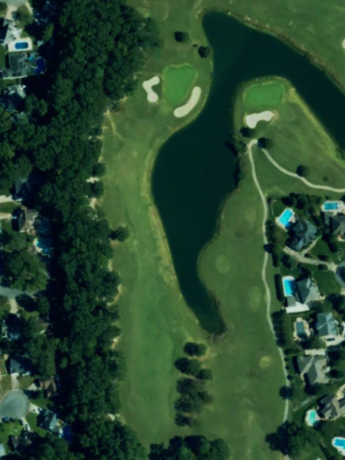 Hole 13 satellite