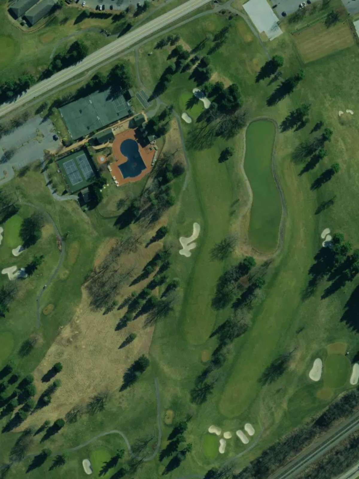 Hole 1 satellite