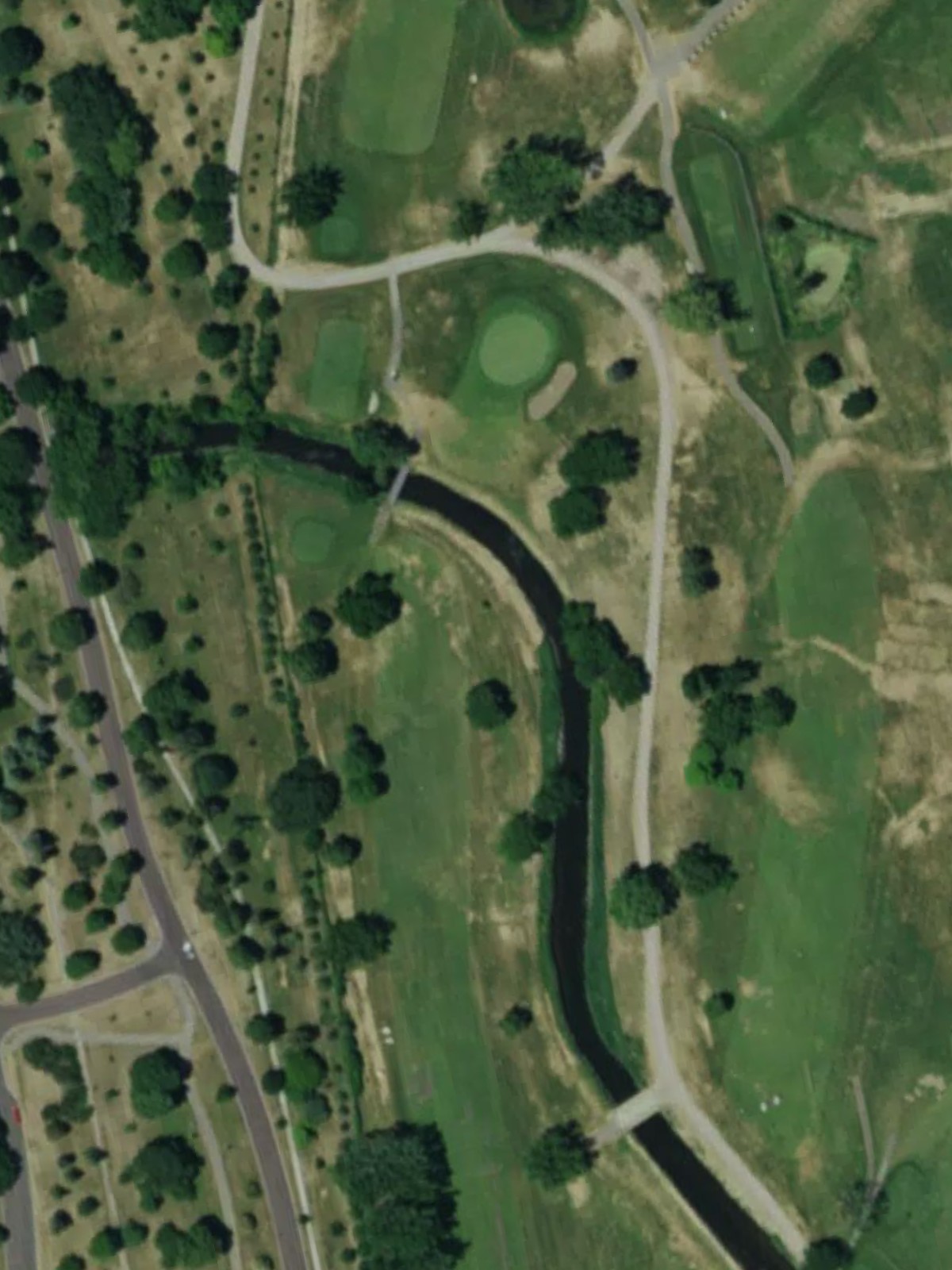 Hole 13 satellite