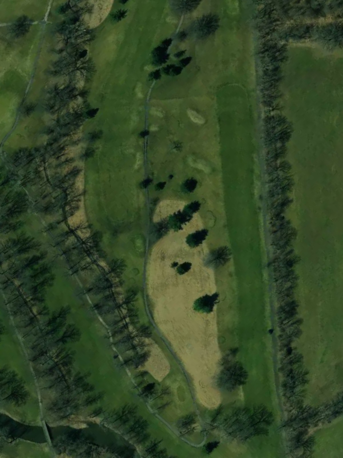 Hole 13 satellite