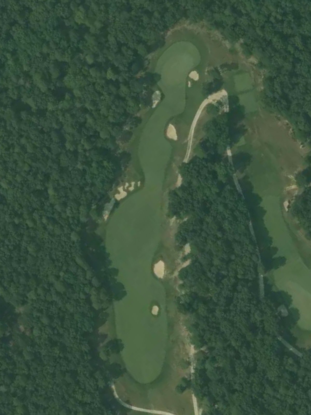 Hole 13 satellite