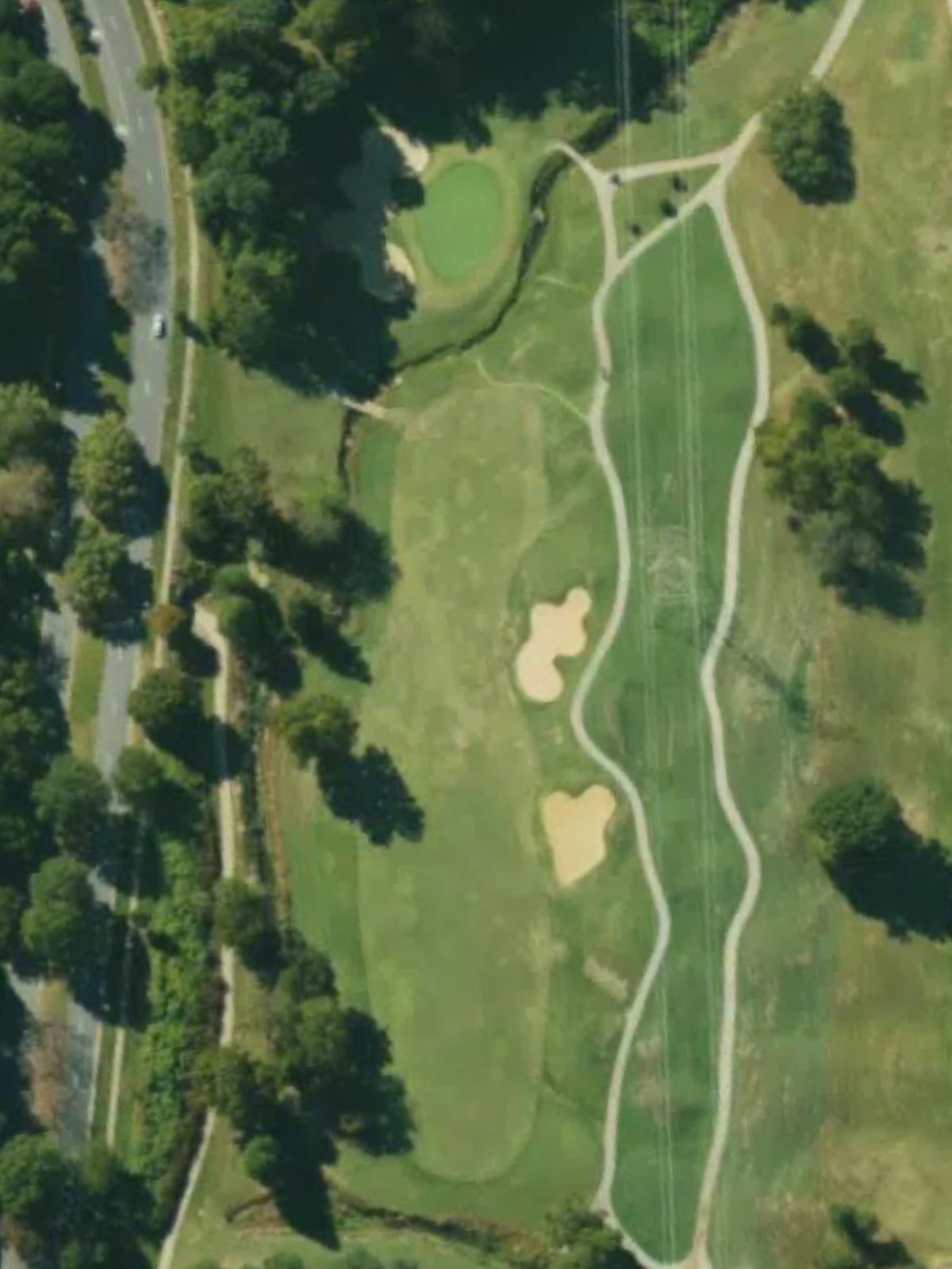 Hole 1 satellite