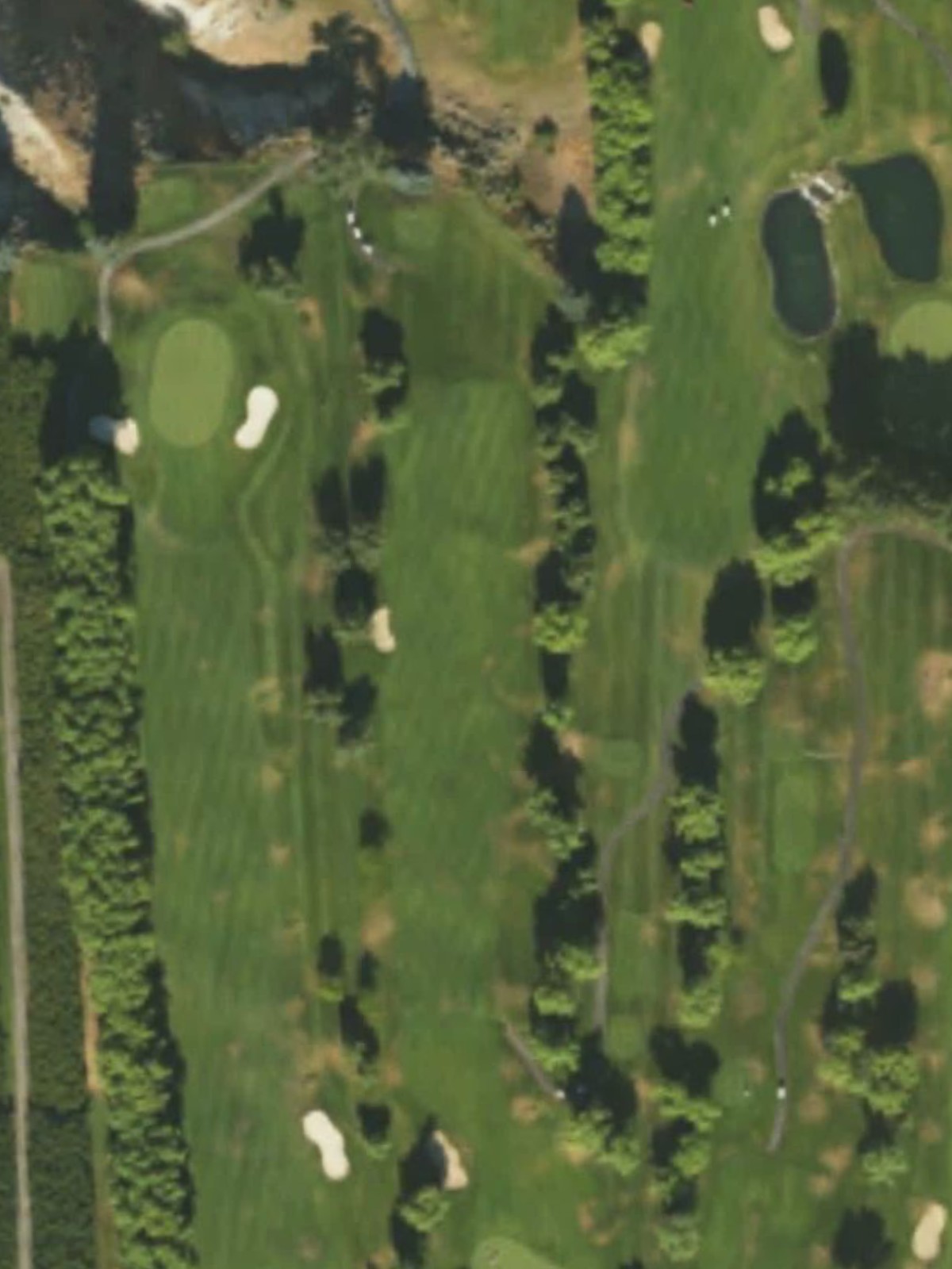 Hole 1 satellite