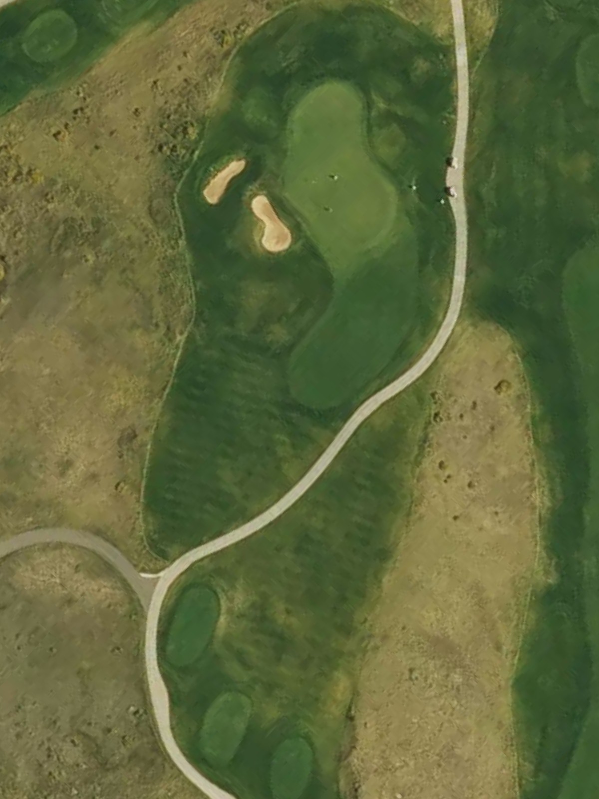 Hole 18 satellite
