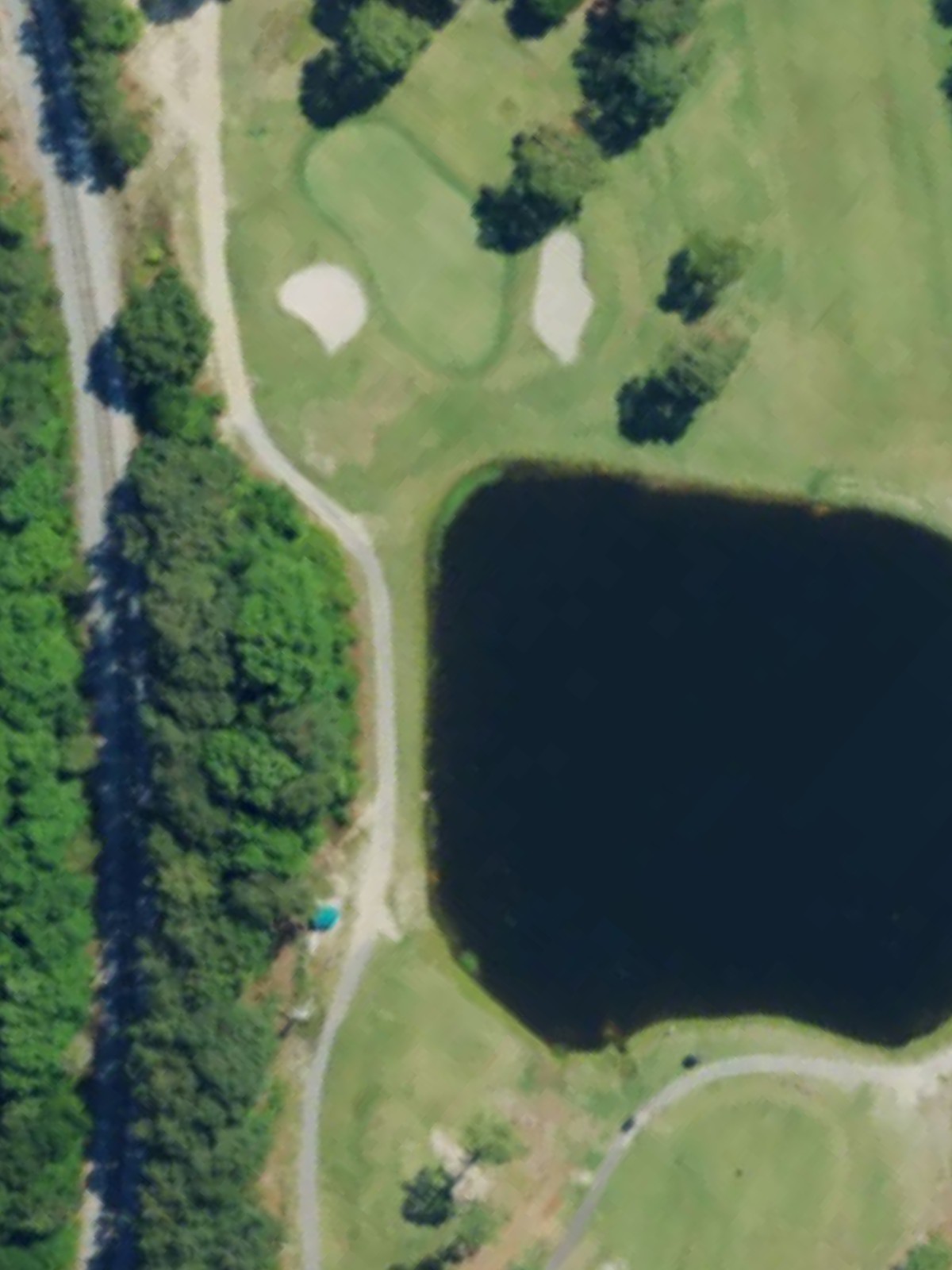 Hole 13 satellite