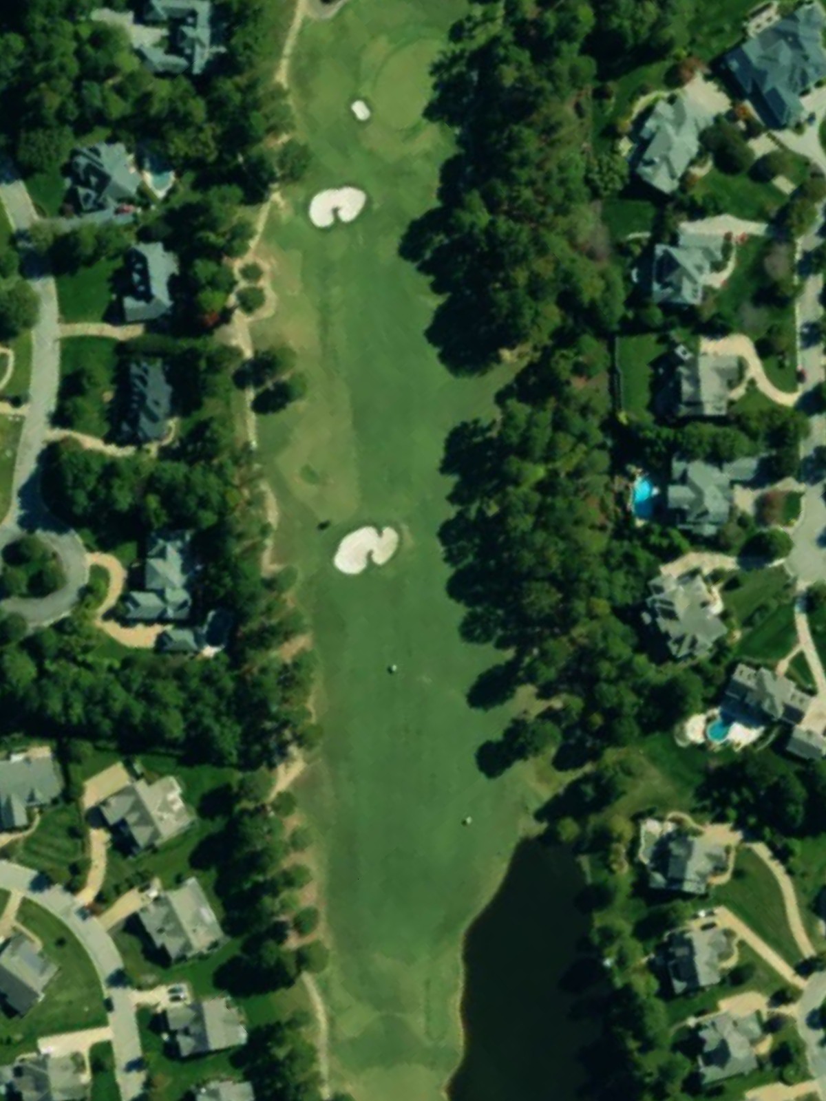 Hole 13 satellite