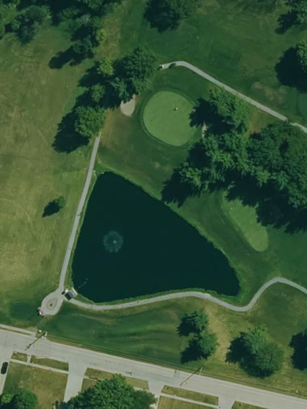 Hole 16 satellite