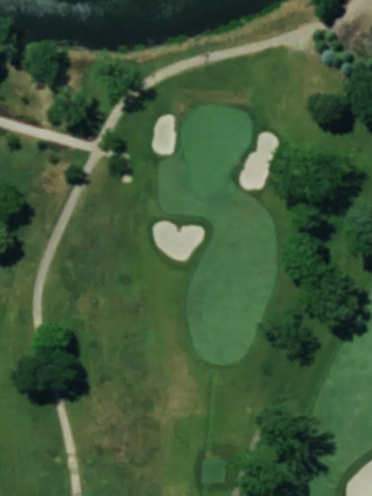 Hole 13 satellite
