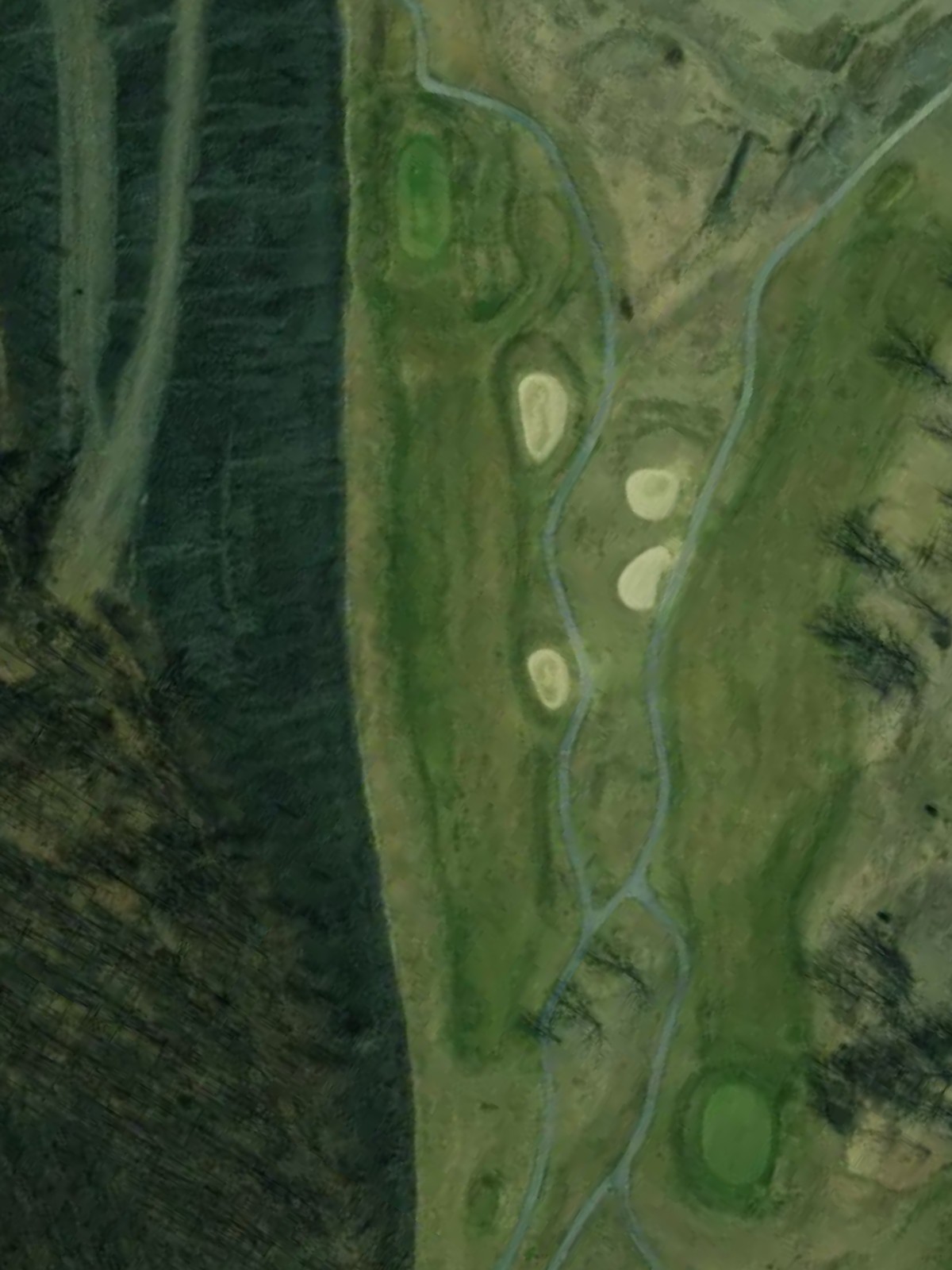 Hole 1 satellite