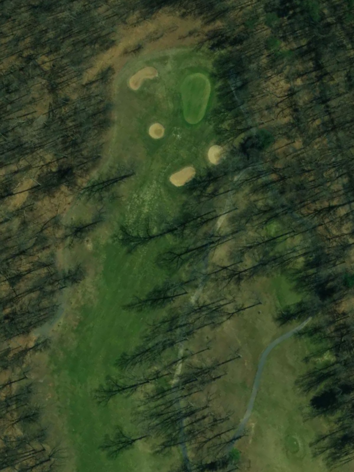 Hole 14 satellite
