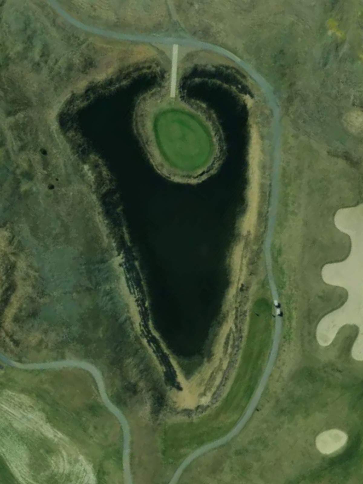 Hole 5 satellite