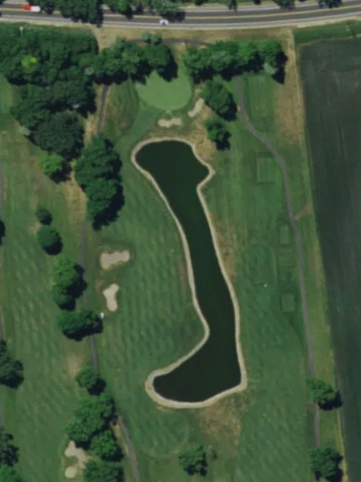 Hole 13 satellite