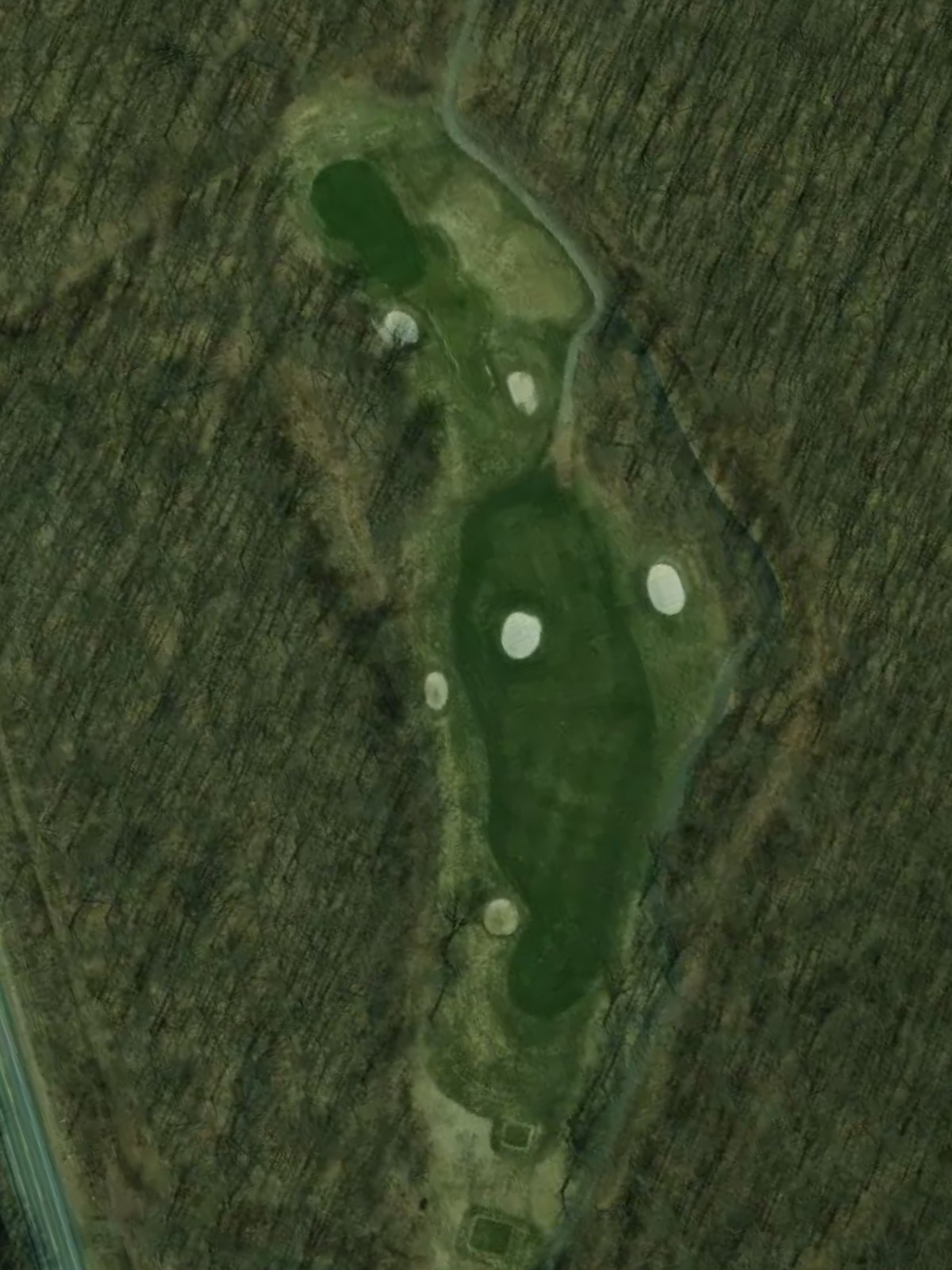 Hole 13 satellite